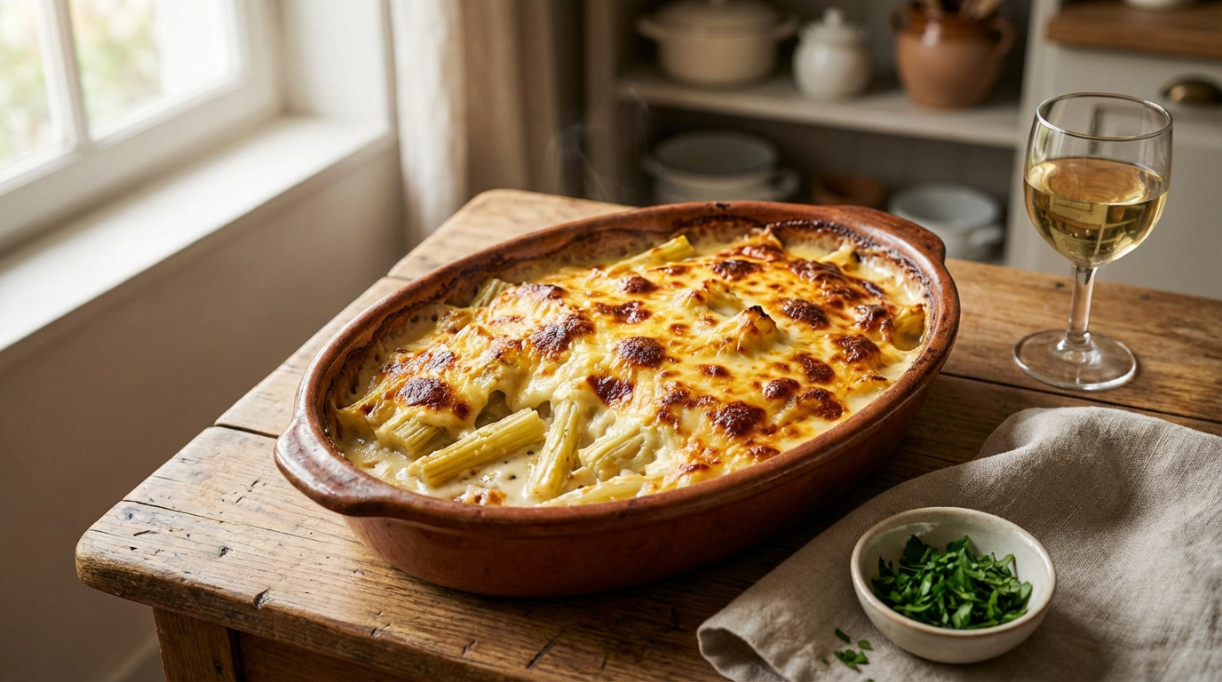Gratin de cardons lyonnais : la recette authentique