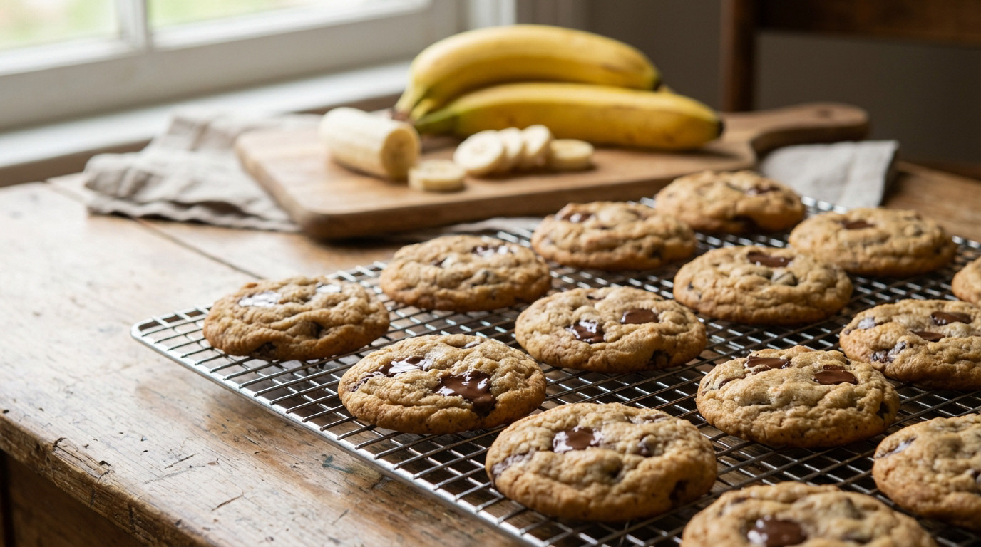 Recette cookies banane : le secret du moelleux inratable