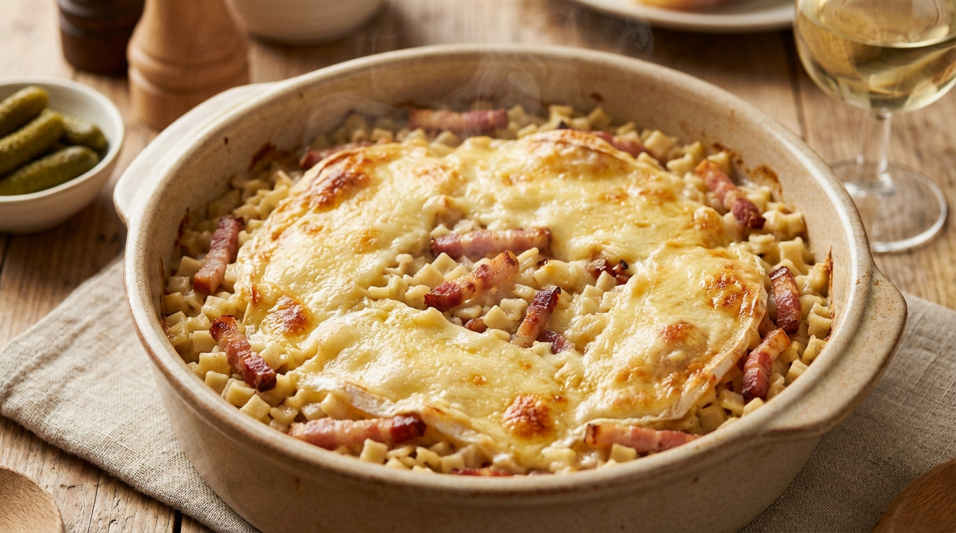 Recette croziflette pour 4 : le gratin savoyard inratable