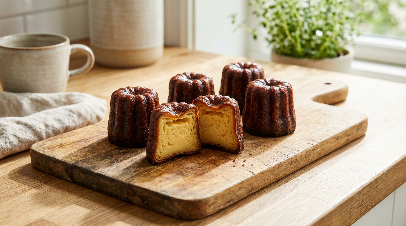 Recette canelé bordelais : méthode inratable pour 4
