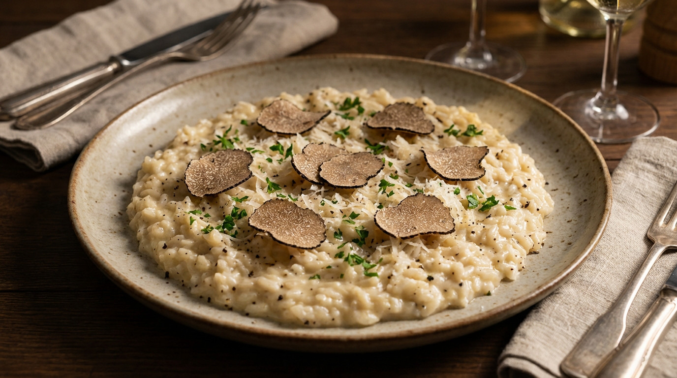 Risotto à la truffe : la recette crémeuse et inratable