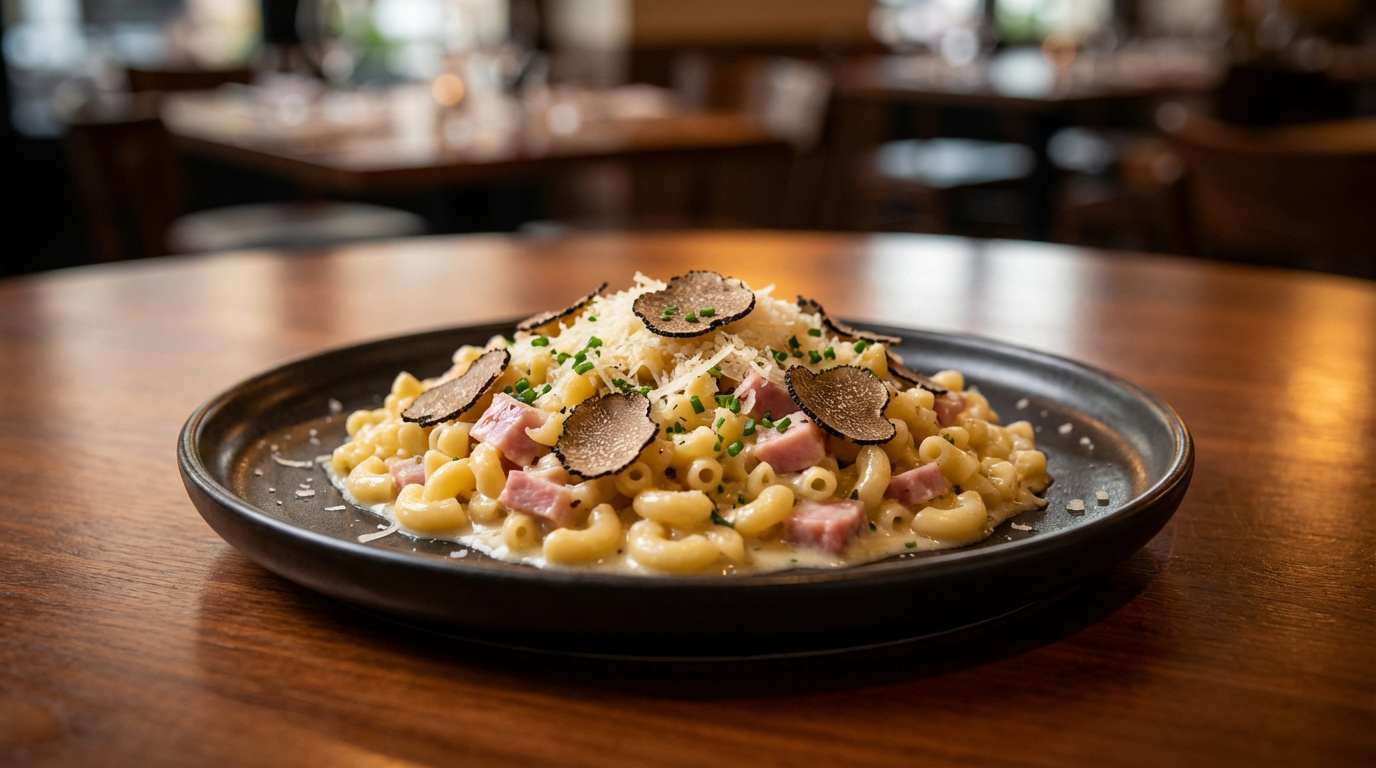 Recette coquillette jambon truffe : le secret du chef