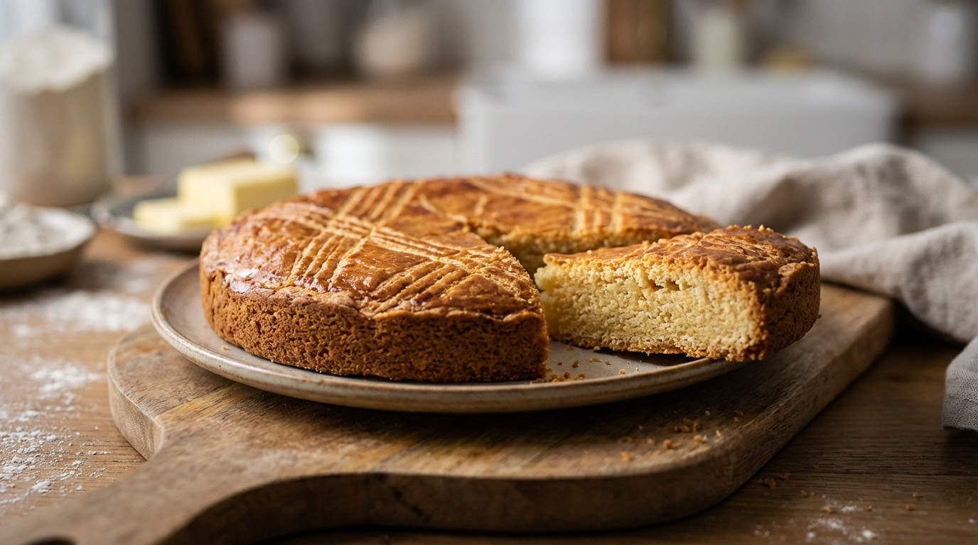 Recette galette charentaise authentique pour 6 personnes