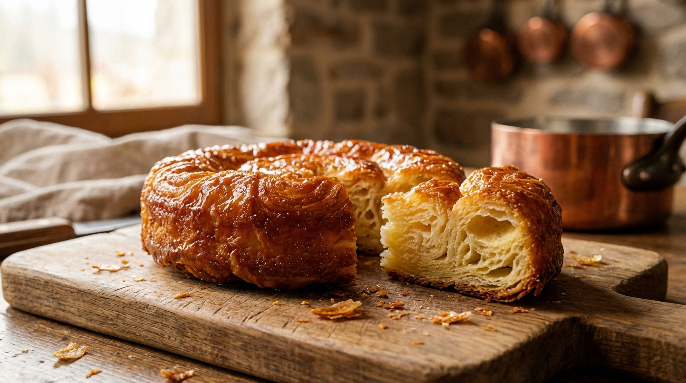Recette kouign amann : réussir le gâteau breton pour 4