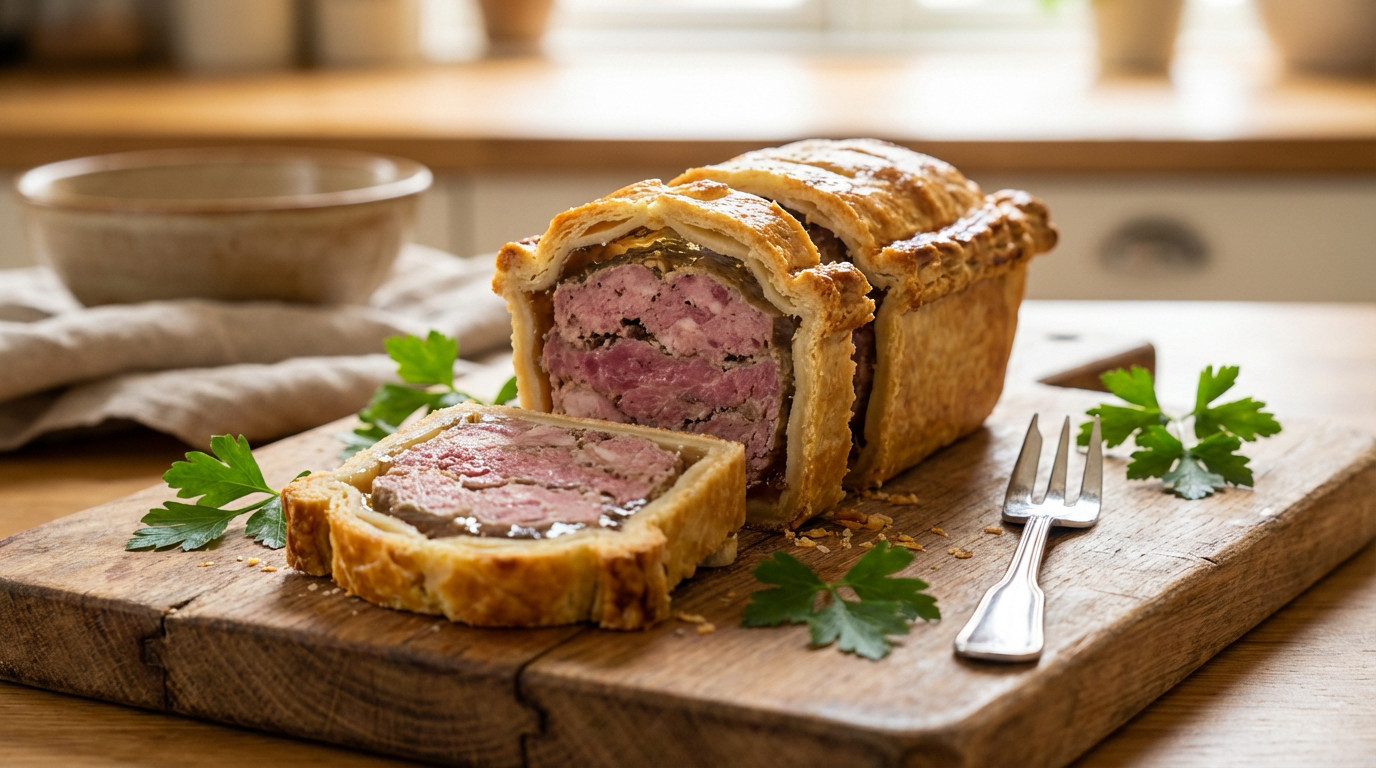 Recette du pâté en croûte facile pour 4 personnes