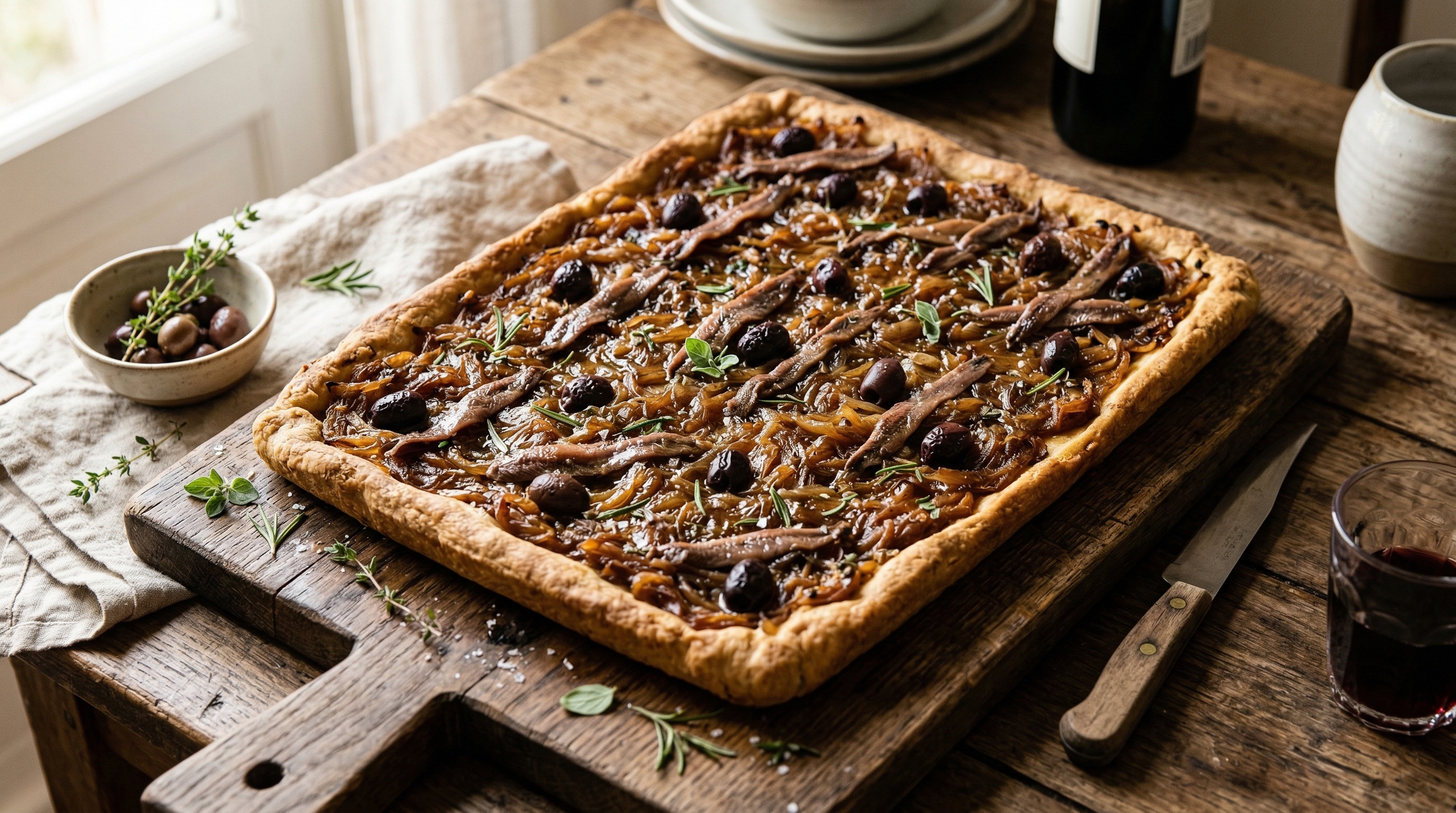 Pissaladière niçoise authentique : la vraie recette du Sud