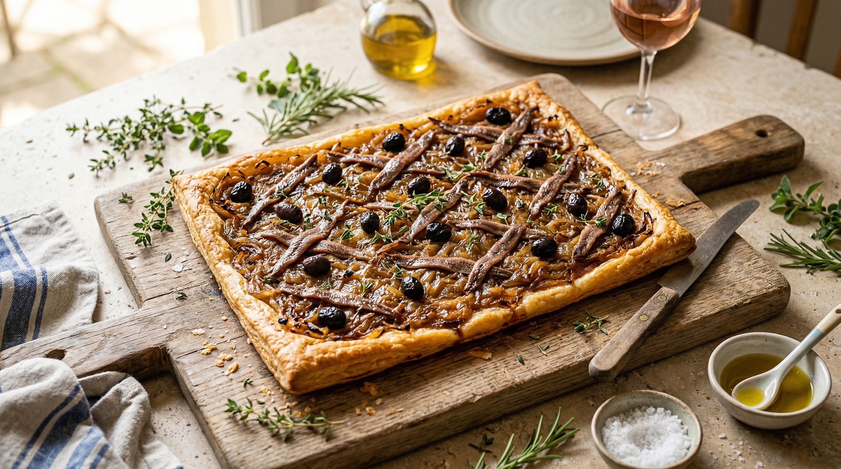 Pissaladière niçoise authentique : la recette traditionnelle de la Côte d'Azur