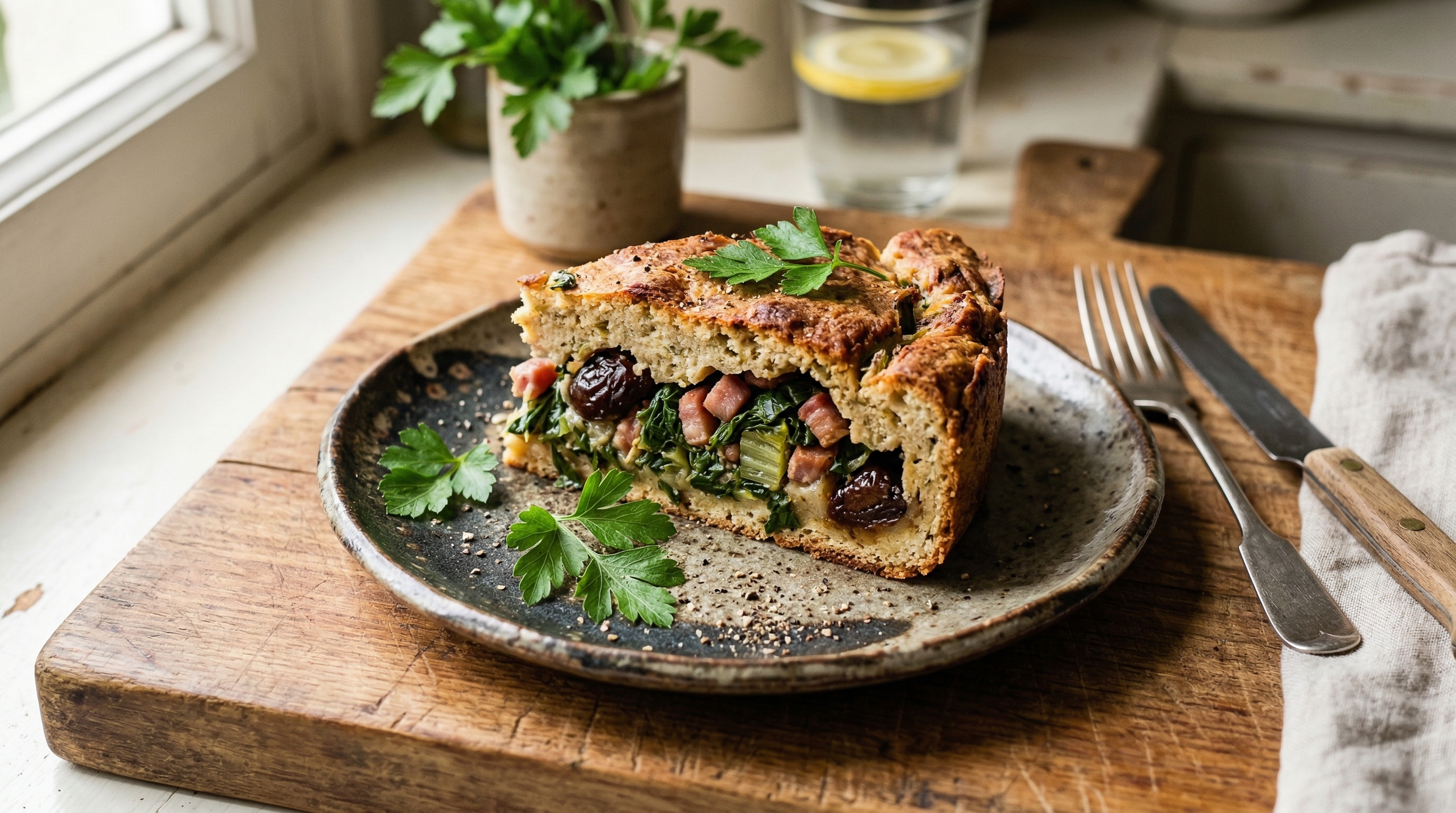 Pounti auvergnat aux pruneaux et blettes : recette traditionnelle