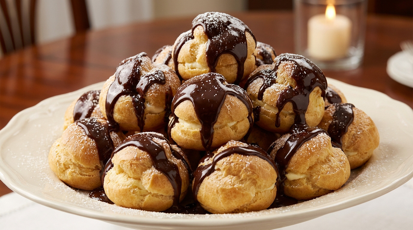 Recette profiteroles chocolat : dosage infaillible pour 4