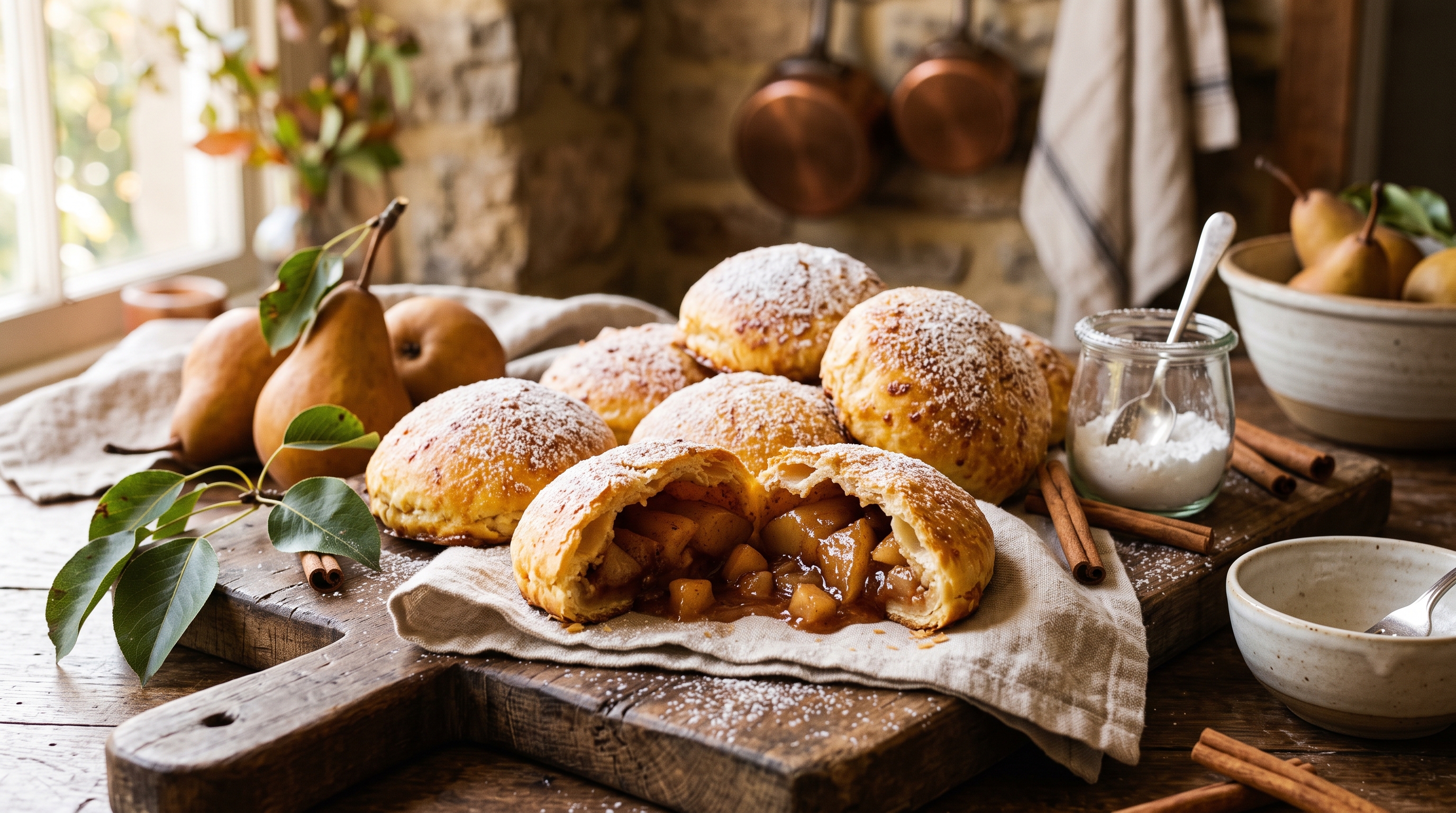 Rissoles de Bugey aux poires