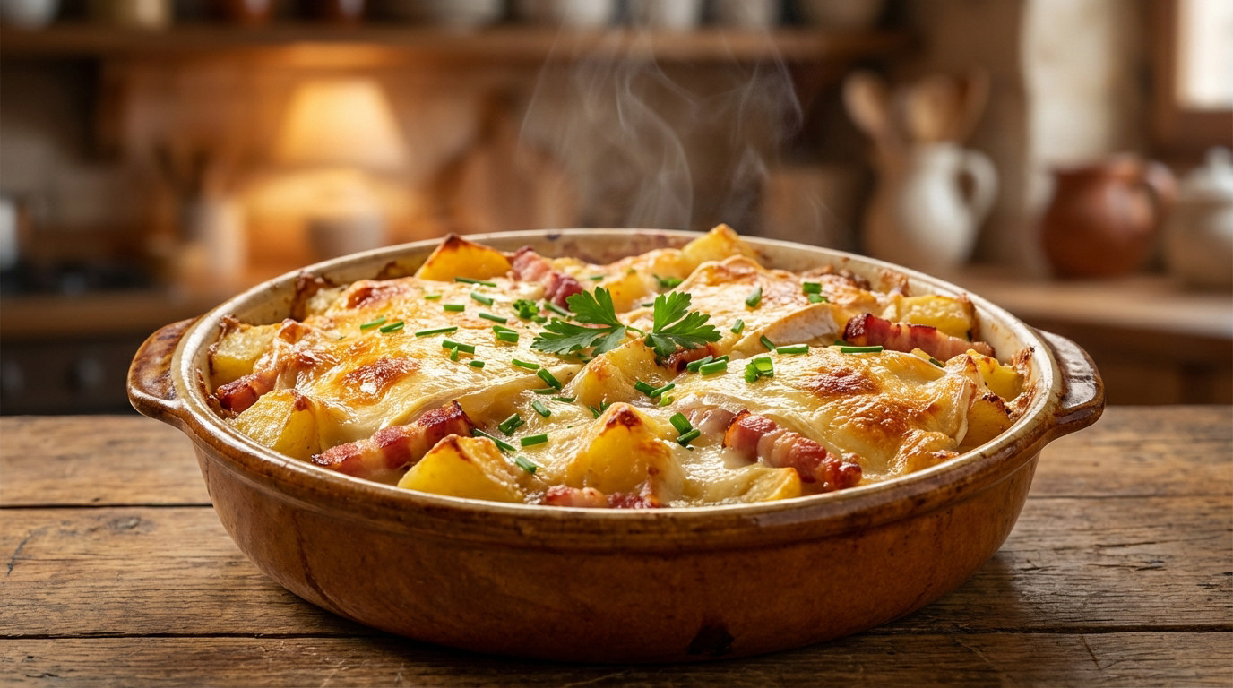 Recette tartiflette maison : l'authentique pour 4 personnes